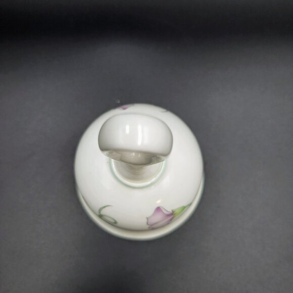 Vintage Sadler England Bell Sweet Pea Flower Porcelain Retro Floral Flowers Read - Picture 9 of 11